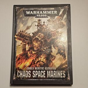 Warhammer 40K Codex - Heretic Astartes Chaos Space Marines - Hardcover Rulebook